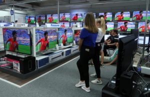 Copa do mundo impulsiona venda de TVs