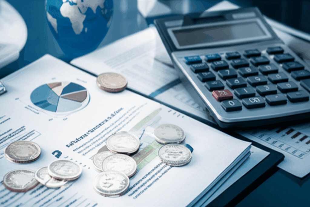 Calculadora ilustrando a Reforma Tributária na Importação